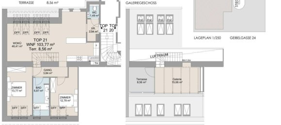 3 rooms Apartment in Rudolfsheim-Funfhaus, Austria No. 136924 22