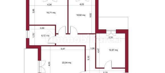 2 Schlafzimmer Wohnung in Rieti, Italy, Nr. 65342 20