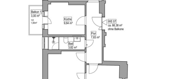 3 rooms Apartment in Hamburg-Nord, Germany No. 344961 7