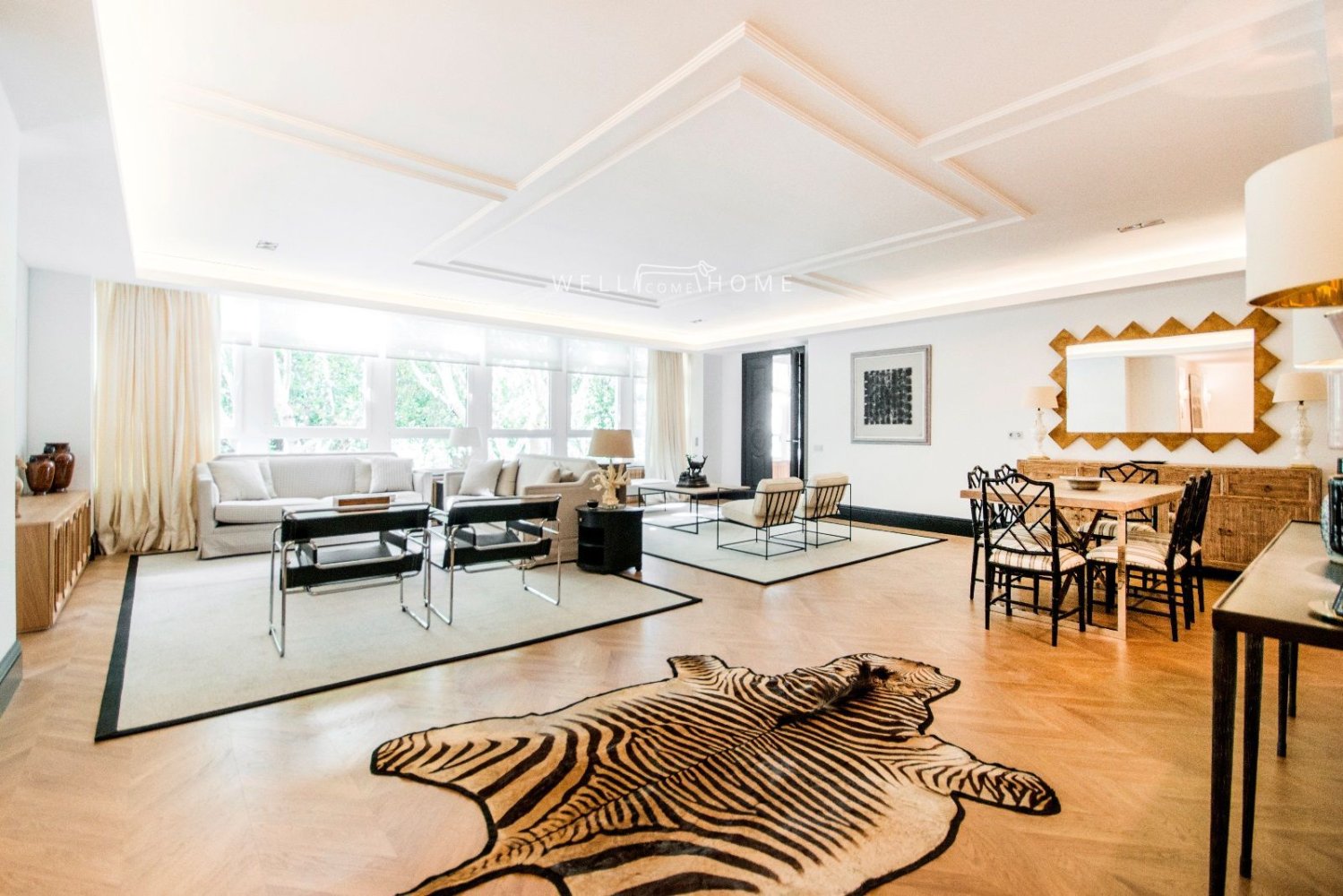 Квартира с 4 спальнями в Мадрид, Испания № 69541