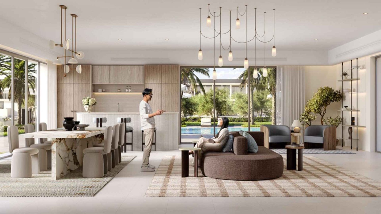 Таунхаус с 4 спальнями в Greenspoint, Dubai South (Dubai World Central), ОАЭ № 68710