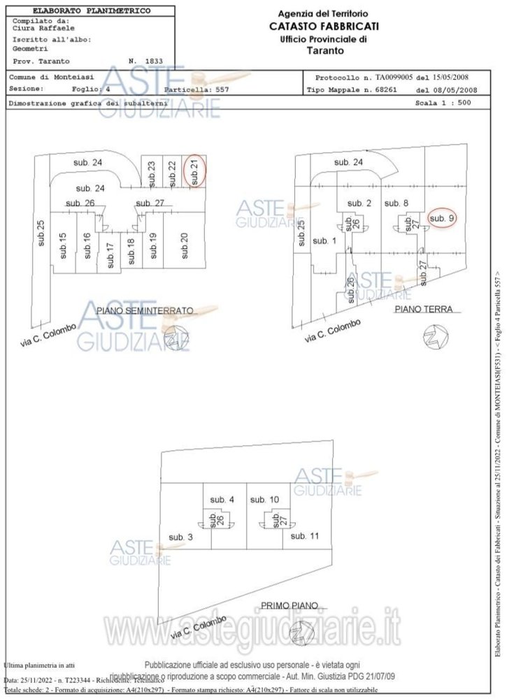 6 chambres Appartement à Monteiasi, Italy No. 377255