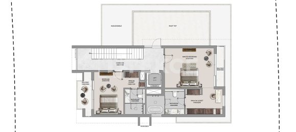 5 dormitorios villa en venta en Abu Dhabi, UAE № 184679 3