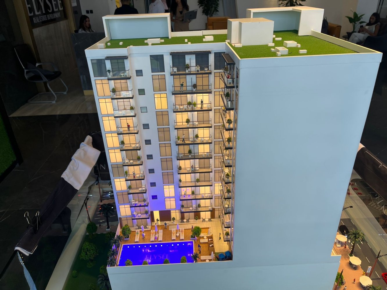 Квартира с 1 спальней в ELYSEE HEIGHTS, Джумейра Вилладж Серкл, ОАЭ № 60522