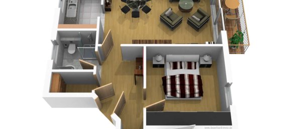 Duplex T3 em Darmstadt-Dieburg, Germany N.º 245681 18