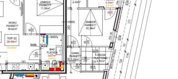 2-Zimmer Wohnung in Favoriten, Austria, Nr. 165817 12
