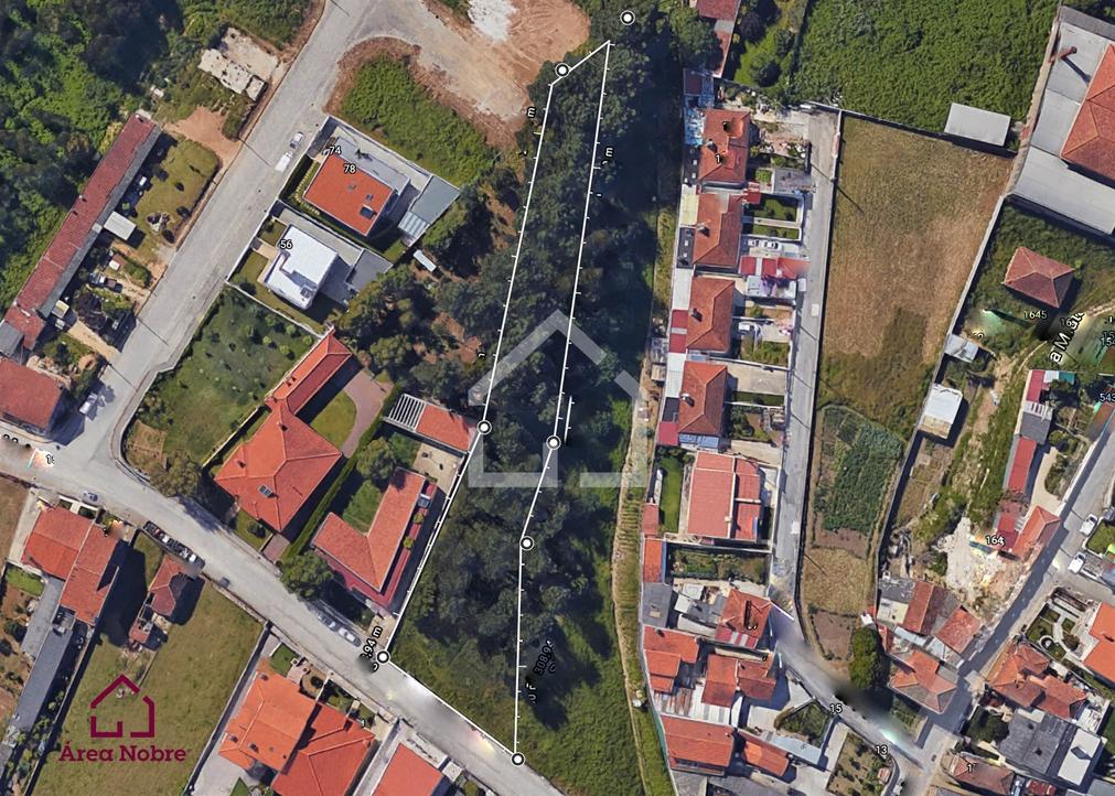 1900m² Land in Pacos de Brandao, Portugal No. 244706