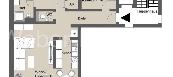 3 Schlafzimmer Wohnung in Bergisch Gladbach, Germany, Nr. 245727 2