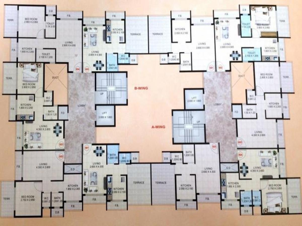 Дом с 2 спальнями в Мумбаи, Индия № 54826