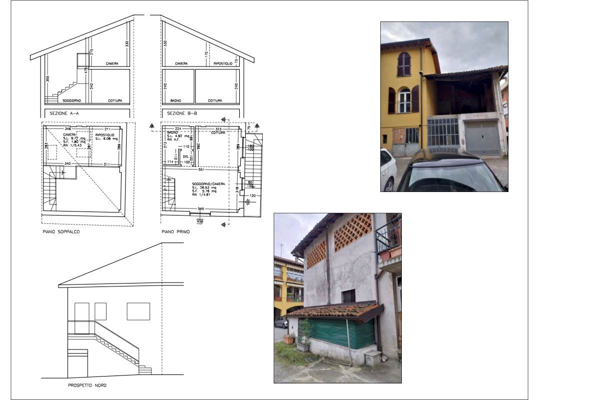 1 Schlafzimmer Haus in Fino Mornasco, Italy, Nr. 70288