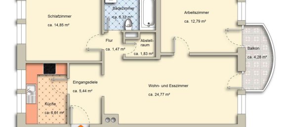 Apartamento T2 em Stade, Germany N.º 268356 14
