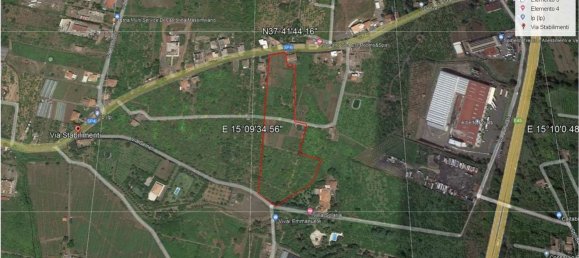 قطعة أرض في Santa Venerina, Italy 23303متر مربع رقم 160738 15