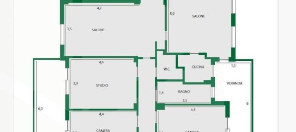 3 bedrooms Apartment in Bari, Italy No. 20714 45