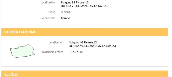  قطعة أرض في Avila, Spain رقم 77788 4