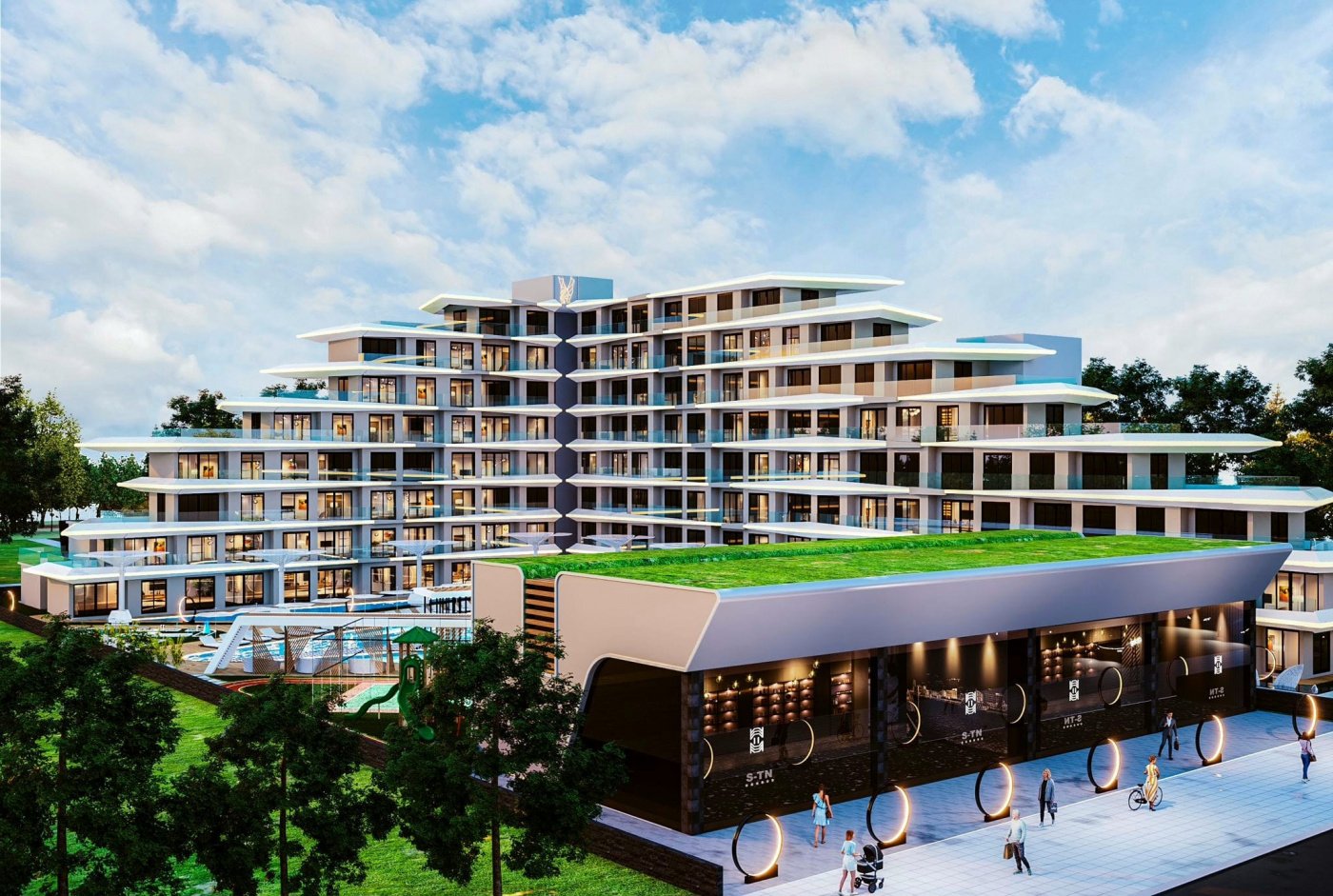 Квартира 1+1 в Анталья, Турция № 12891