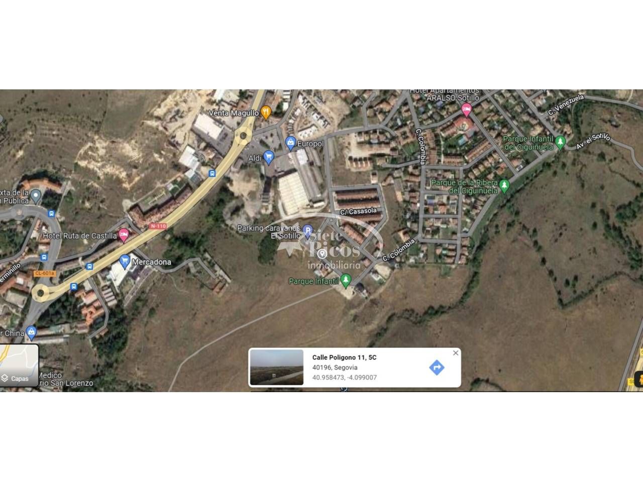 521m² Land in La Lastrilla, Spain No. 250210