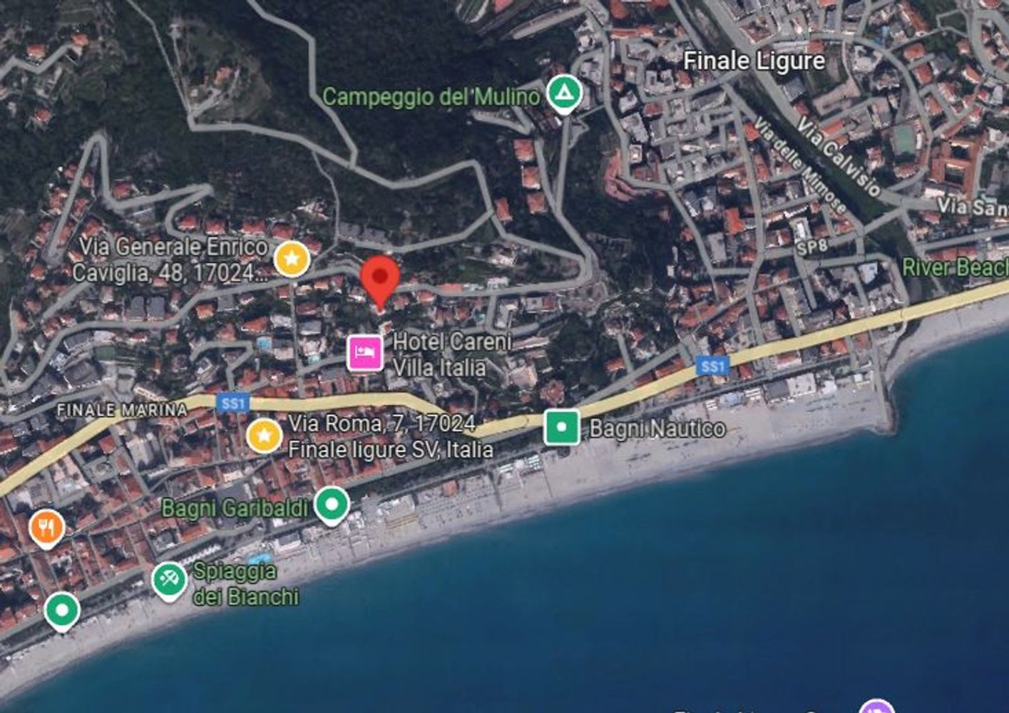 Квартира с 3 спальнями в Финале Лигуре, Италия № 377996