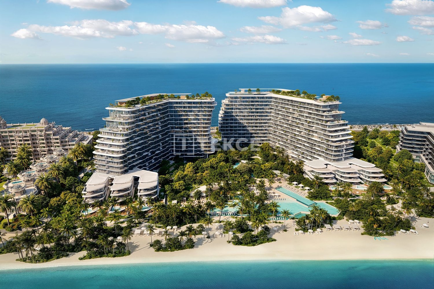 Квартира с 1 спальней в Пальма Джумейра, ОАЭ № 111303