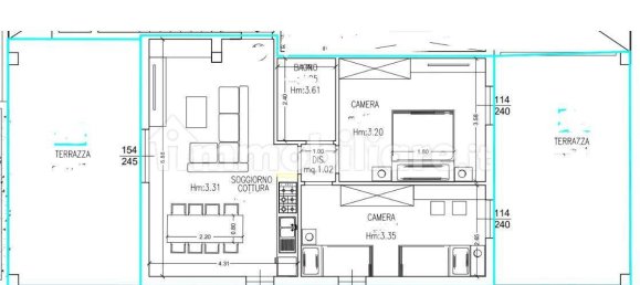 2 Schlafzimmer Penthouse in Florence, Italy, Nr. 49248 6