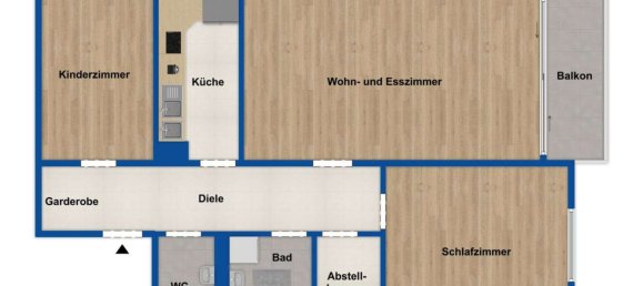 3غرفة شقة في Furstenfeldbruck, Germany رقم 9891 10