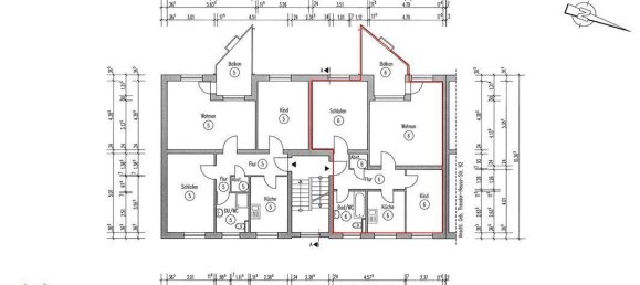Квартира с 2 спальнями в Ольденбург, Германия № 153453 7