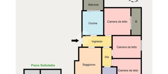 4غرفة شقة في L'Aquila, Italy رقم 30552 19