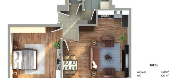 2-salle Appartement à Alsergrund, Austria No. 176597 12