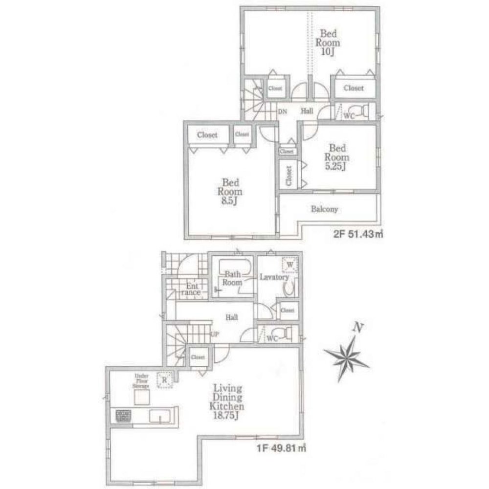 3 Schlafzimmer Haus in Saitama, Japan, Nr. 5832