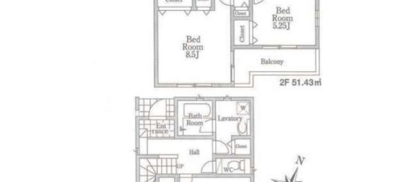 3 Schlafzimmer Haus in Saitama, Japan, Nr. 5832 2