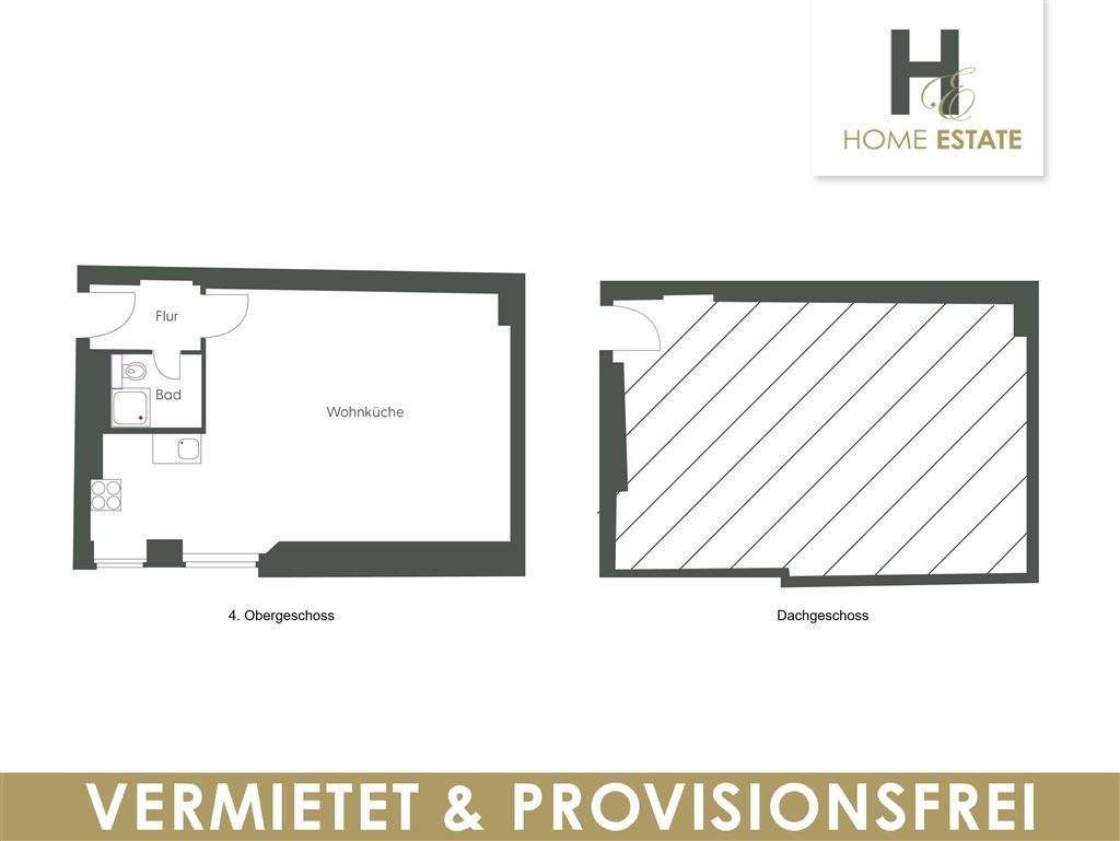 Дуплекс с 1 спальней в Шёнеберг, Германия № 100121