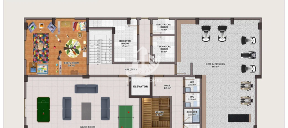 Penthouse 2+1 in Mahmutlar, Turkey No. 2815 4