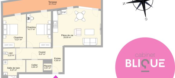 Apartamento de 2 dormitorios en Maxeville, France No. 223996 10