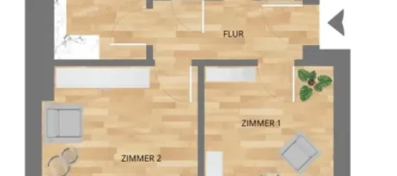 2 غرف نوم شقة في Lichterfelde, Germany رقم 100726 21