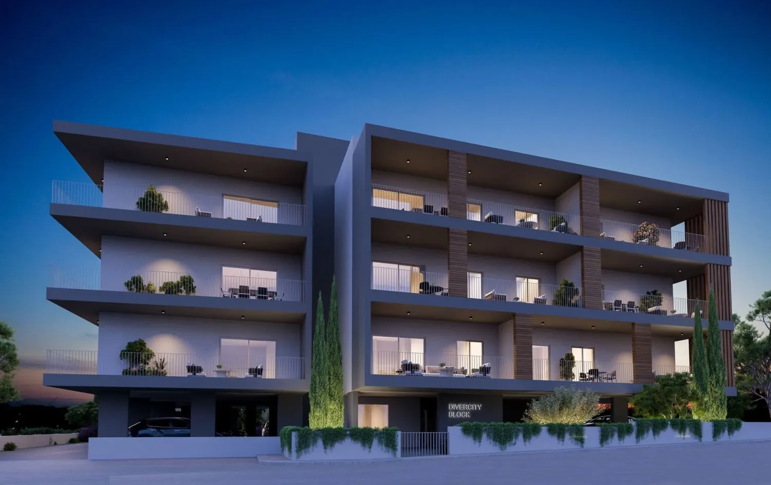 Apartamento de 2 dormitorios en Parekklisia, Cyprus No. 3663