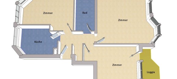 Apartamento de 3 habitaciónes en Neukolln, Germany No. 274366 6