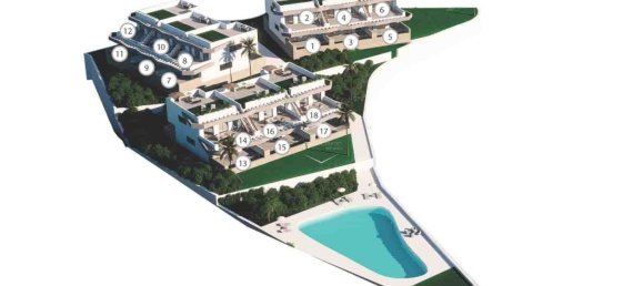 2 Schlafzimmer Bungalow in Alicante, Spain, Nr. 182071 18