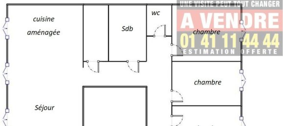 Apartamento de 3 dormitorios en Bois-Colombes, France No. 186175 42