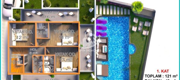 Villa 4+1 à Kargicak, Turkey No. 8565 27