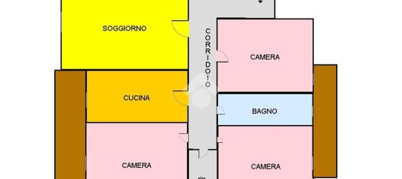 Квартира с 4 комнатами в Кротоне, Италия № 148183 22