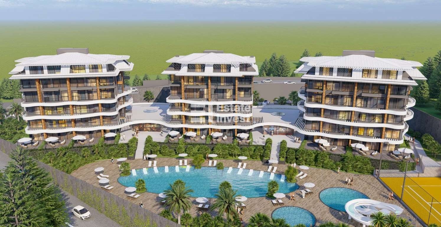 Wohnung 2+1 in Alanya, Turkey, Nr. 26453