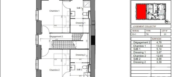 4 bedrooms Apartment in Chartres, France No. 60685 6