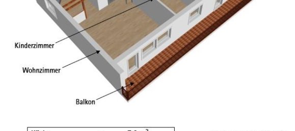 4غرفة شقة في Waldshut, Germany رقم 23952 9