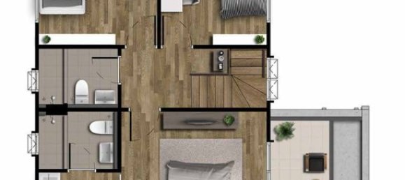 Casa de 3 dormitorios en Burasiri San Phi Suea, Chiang Mai, Thailand No. 31682 13