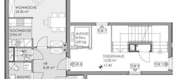 3 rooms Apartment in Ottakring, Austria No. 93047 11