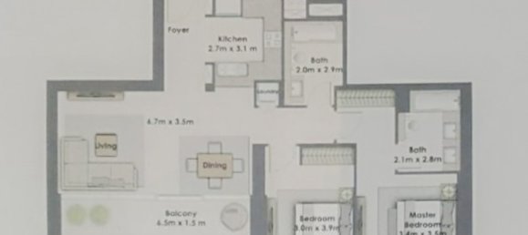 2 bedrooms Apartment in Dubai Creek Harbour (The Lagoons), UAE No. 2771 6