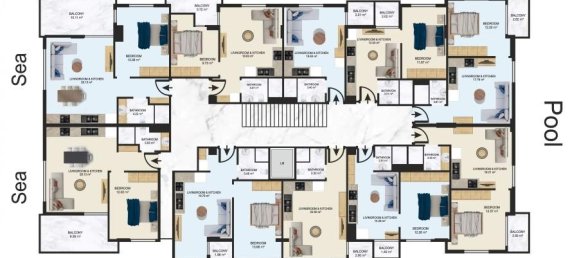 Studio in Alanya, Turkey, Nr. 9829 24