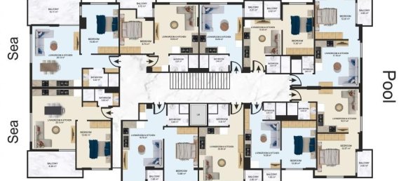 Studio in Alanya, Turkey, Nr. 9829 25