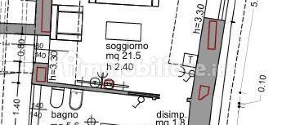 2 غرف نوم شقة في Paladina, Italy رقم 8745 8