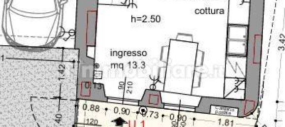 2 غرف نوم شقة في Paladina, Italy رقم 8745 6
