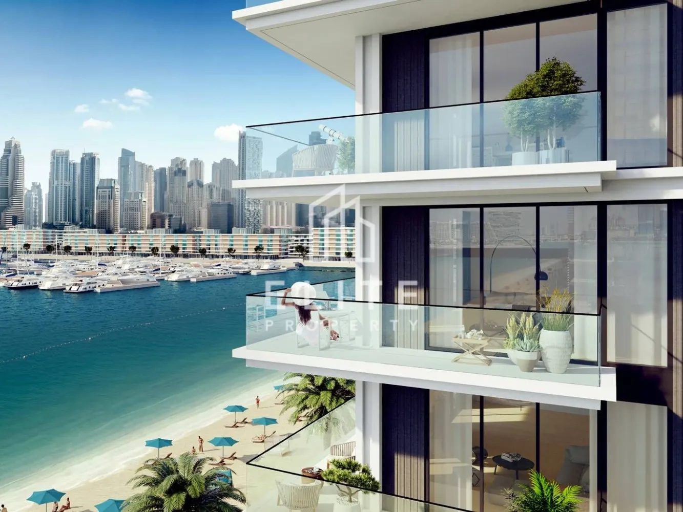 Studio in Dubai Harbour, UAE No. 113229